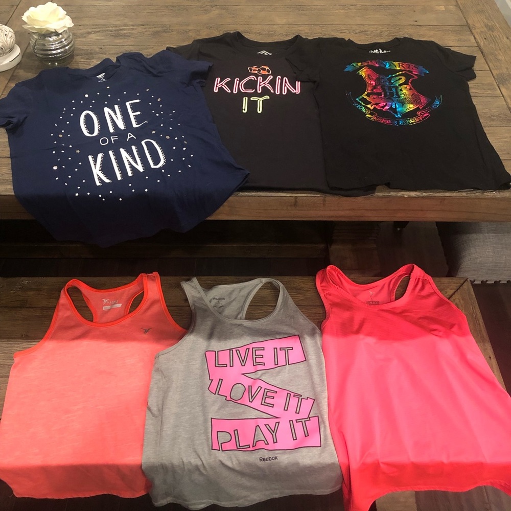 Summer Girls Lot 6 shirts